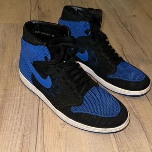Nike Air Jordan 1 Flyknit Royal Mens sz 11.5